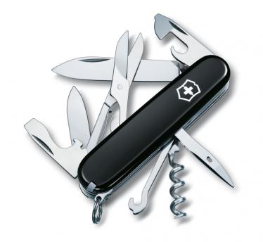Victorinox švicarski žepni nož Climber, črn (1.3703.3)