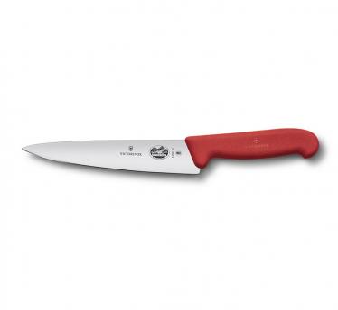 Victorinox kuharski nož, široko rezilo, 19 cm, rdeč (5.2001.19)