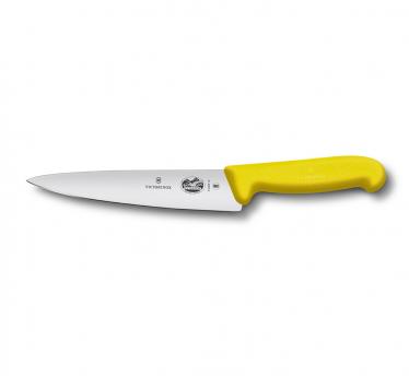 Victorinox kuharski nož, široko rezilo, 19 cm, rumen (5.2008.19)