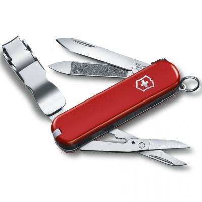 Victorinox švicarski žepni nož Nail Clip 580, rdeč (0.6463)