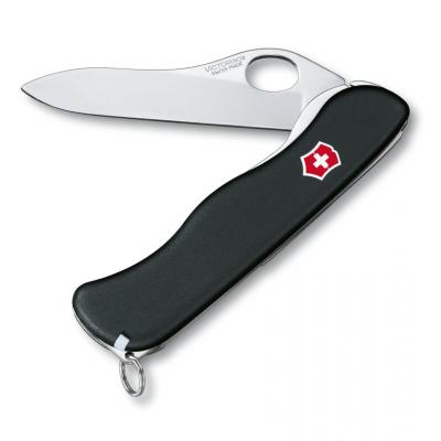 Victorinox švicarski žepni nož Sentinel One Hand, črn (0.8413.M3)