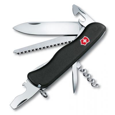 Victorinox švicarski žepni nož Forester, črn (0.8363.3)