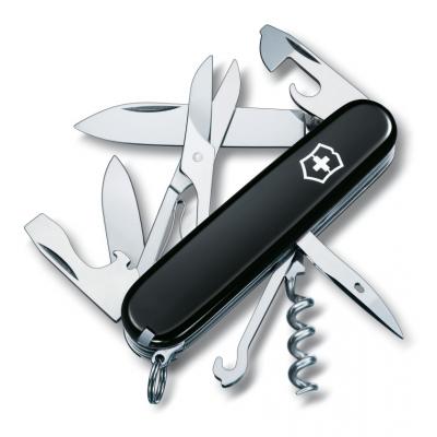 Victorinox švicarski žepni nož Climber, črn (1.3703.3)