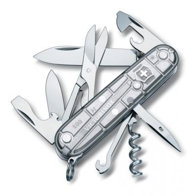Victorinox švicarski žepni nož Climber, silvertech (1.3703.T7)