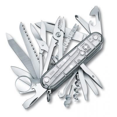Victorinox švicarski žepni nož SwissChamp, silvertech (1.6794.T7)