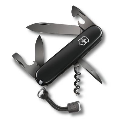 Victorinox švicarski žepni nož Spartan PS, črn (1.3603.3P)
