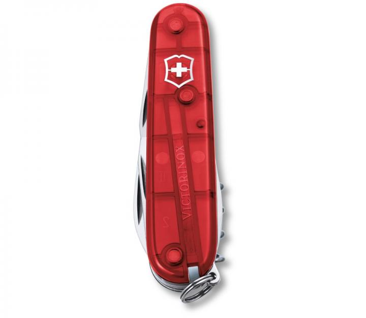 Victorinox švicarski žepni nož Spartan, transparentno rdeč (1.3603.T)