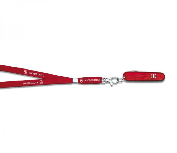Victorinox švicarski žepni nož My first Victorinox, transparentno rdeč (0.2363.T)