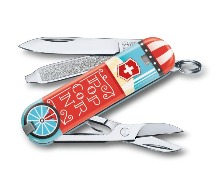 Victorinox švicarski žepni nož Classic Limited Edition 2019, Let It Pop (0.6223.L1910)