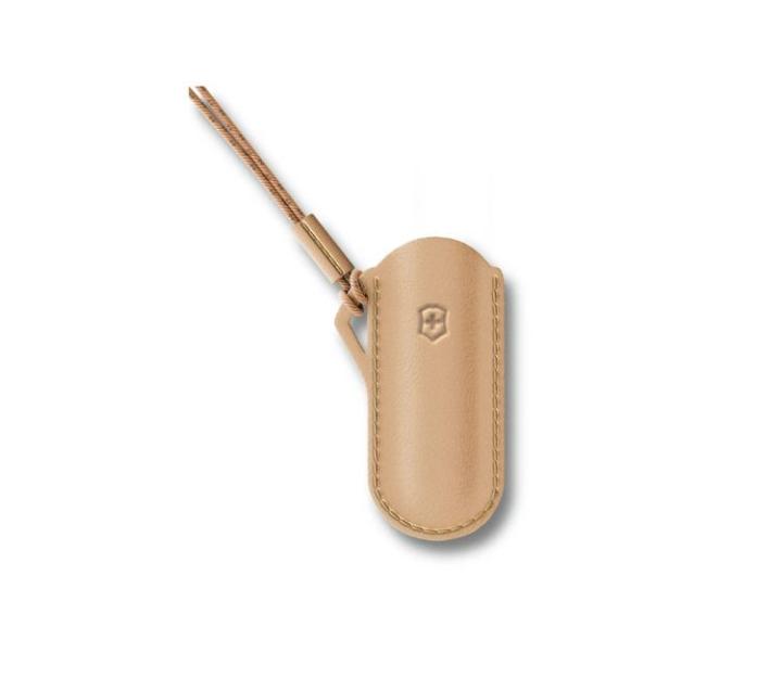 Victorinox usnjeni etui za nože Classic Colors, wet sand (4.0670.49)
